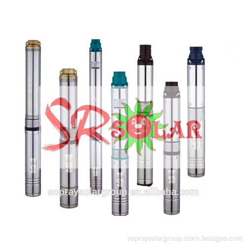 100QJ (92series) deep well pump solar ac water pump system